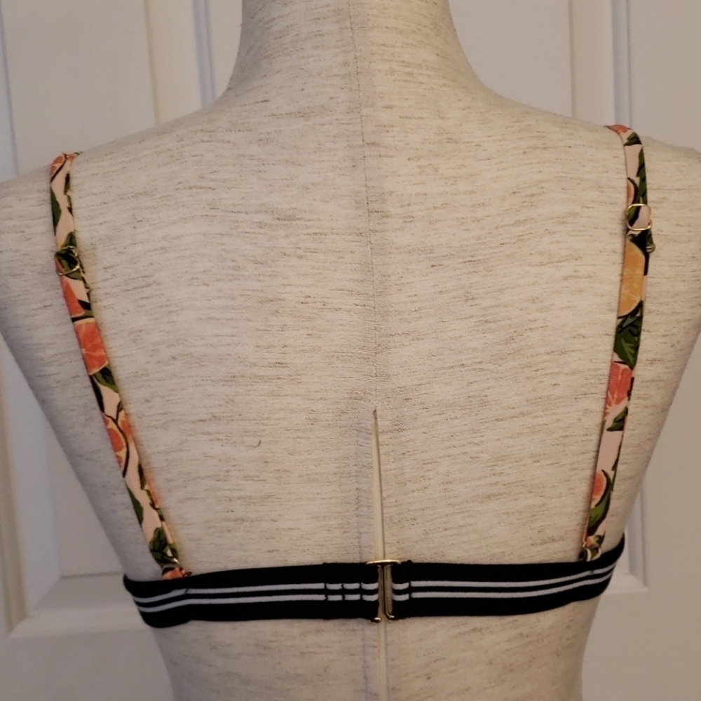 Xhilaration Citrus Print Bikini Top - Picture 7 of 12